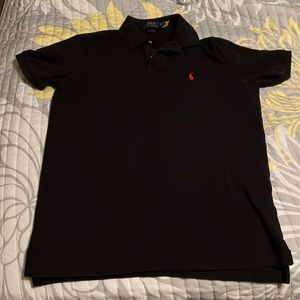 Polo Ralph Lauren Black/Charcoal classic fit short sleeve polo size small